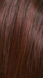 CHOCOLATE CHERRY | Dark Brown roots with overall Medium Brown base with Deep Red highlights