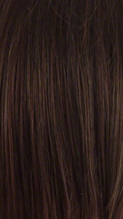 Color Cinnamon-Raisin: Medium brown with auburn lolights and cinnamon highlights