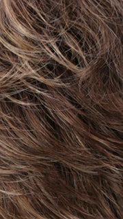 CKISSRT4 | Golden Brown with Copper Blonde Highlights and Dark Brown Roots