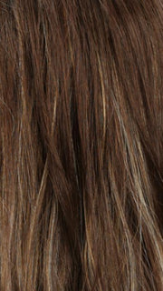 CKISSRT4 | Golden Brown w/Copper Blonde Highlights & Dark Brown Roots