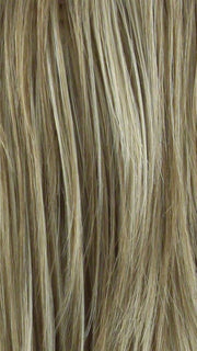 Color Creamy-Toffee R = Rooted Dark with Light Platinum Blonde and Light Honey Blonde 50/50 blend