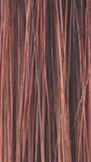 CRIMSON-LR | The root has a deep burgundy tone that gradually shifts into a lighter coppery tone. The lightest points fall around the face.