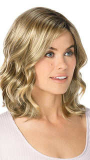 24BT18S8 SHADED MOCHA | Dark Ash Blonde/Honey Blonde Blend, Shaded with Medium Brown