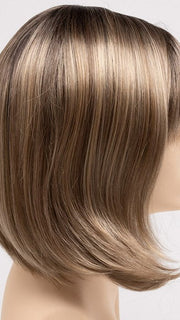SAHARA BLONDE | Softer Dark Blonde with Light Golden Blonde, and features Chestnut Roots