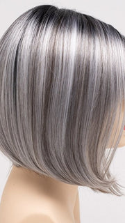STERLING SHADOW | Medium Salt-and-Pepper Grey with Darker Brown Roots