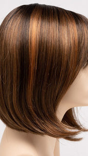 SAFFRON SPICE | A blend of Light Coppers and Warm Auburns with Darker Brown Roots