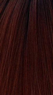 CAYENNE WITH GINGER ROOT | Dark Auburn, Medium Copper and Dark Brown Roots