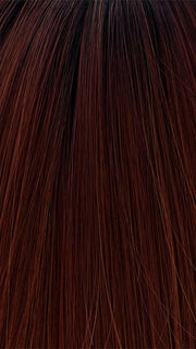 CAYENNE WITH GINGER ROOT | Dark Auburn, Medium Copper and Dark Brown Roots