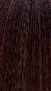 COLA WITH CHERRY | Medium Dark Brown/Medium and Dark Auburn Highlights and Dark Brown Roots