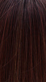 COLA WITH CHERRY | Medium Dark Brown/Medium and Dark Auburn Highlights and Dark Brown Roots
