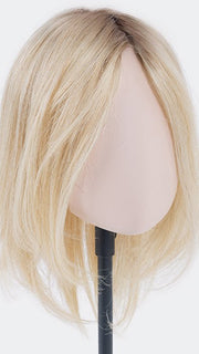 COUTURE by ELLEN WILLE in LIGHT CHAMPAGNE ROOTED 23.25.24 | Lightest Pale/Ash Blonde blend with Lightest Golden Blonde and Shaded Roots