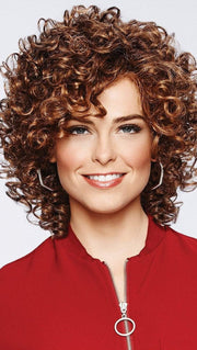 CURL APPEAL by Gabor in GL8-29 HAZELNUT | Coffee Brown with Soft Ginger Highlights