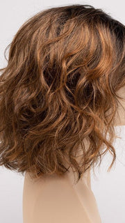 SAFFRON SPICE | A blend of Light Coppers and Warm Auburns with Darker Brown Roots