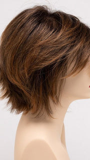 SAFFRON-SPICE | A blend of Light Coppers and Warm Auburns with Darker Brown Roots