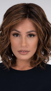 EDITOR'S PICK by Raquel Welch in RL8/29SS SHADED HAZELNUT | Warm Medium Brown Evenly Blended with Ginger Blonde and Dark Roots