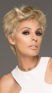 AURA Wig by Ellen Wille in LIGHT HONEY MIX | Medium Honey Blonde, Platinum Blonde, and Light Golden Blonde Blend