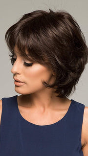 BLOOM by ELLEN WILLE in ESPRESSO-MIX | Darkest Brown base with a blend of Dark Brown and Warm Medium Brown throughout