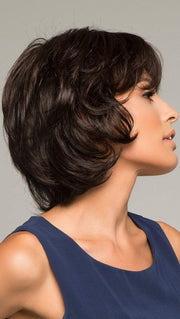 BLOOM by ELLEN WILLE in ESPRESSO-MIX | Darkest Brown base with a blend of Dark Brown and Warm Medium Brown throughout
