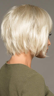 LIGHT CHAMPAGNE ROOTED | Pearl Platinum and Light Golden Blonde Blend with Medium Brown Roots