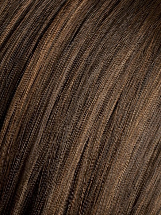 Color CHOCOLATE-MIX = Medium to Dark Brown base with Light Reddish Brown highlights
