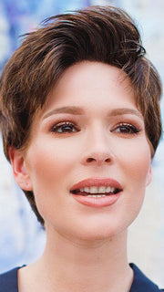 COOL by ELLEN WILLE in CHOCOLATE MIX | Medium to Dark Brown base with Light Reddish Brown highlights