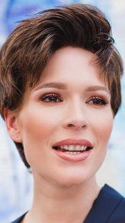 COOL by ELLEN WILLE in CHOCOLATE MIX | Medium to Dark Brown base with Light Reddish Brown highlights