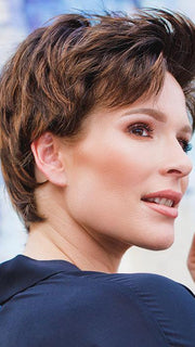 COOL by ELLEN WILLE in CHOCOLATE MIX | Medium to Dark Brown base with Light Reddish Brown highlights