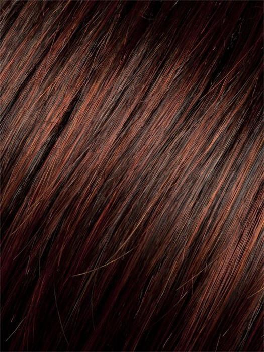 FLAME-ROOTED | Dark Burgundy Red, Bright Cherry Red, and Dark Auburn blend
