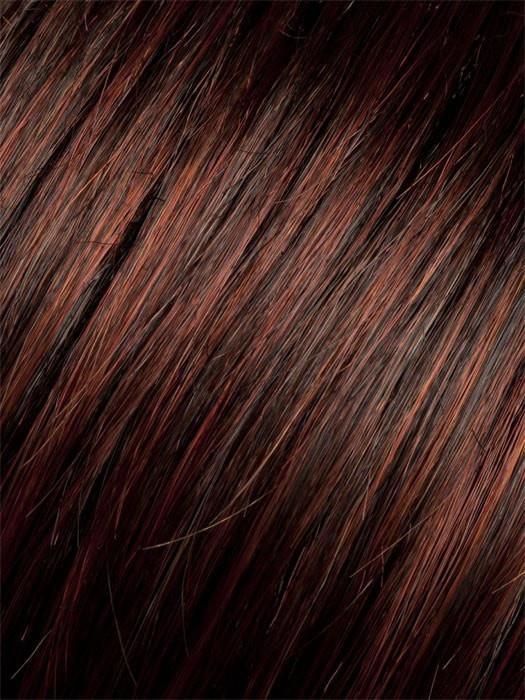 FLAME-MIX | Dark Burgundy Red, Bright Cherry Red, and Dark Auburn blend