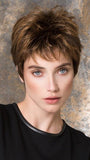 GO LACE by Ellen Wille in HAZELNUT ROOTED | Medium Brown Base with  Medium Reddish Brown and Copper Red Highlights and Dark Roots