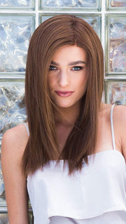 ILLUSION by Ellen Wille in CHOCOLATE MIX | Medium to Dark Brown Base with Light Reddish Brown Highlights