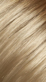 LIGHT HONEY ROOTED | Medium Honey Blonde, Platinum Blonde, and Light Golden Blonde Blend with Dark Roots