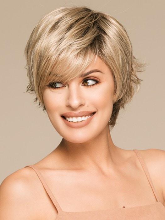 OPEN by Ellen Wille in SAND-MULTI-ROOTED | Lightest Brown and Medium Ash Blonde Blend with Light Brown Roots