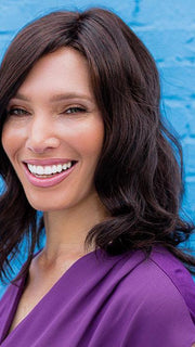 TOUCH By ELLEN WILLE in DARK CHOCOLATE MIX | Dark Brown base with Light Reddish Brown highlights