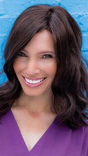 TOUCH By ELLEN WILLE in DARK CHOCOLATE MIX | Dark Brown base with Light Reddish Brown highlights