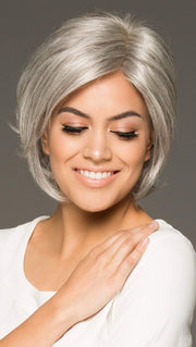 ANGIE by Envy in MEDIUM-GREY | Salt and Pepper Grey 50% Medium Brown 50% Grey