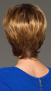CREAMED COFFEE | Medium Brown roots and base with Cinnamon and Golden Blonde highlights
