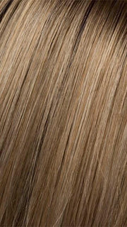 CHAMPAGNE ROOTED | Light Beige Blonde, Medium Honey Blonde, and Platinum Blonde blend with Dark Roots