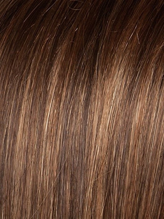HOT MOCCA ROOTED | Medium Brown, Light Brown, and Light Auburn Blend