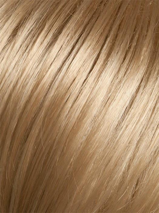 LIGHT-HONEY-ROOTED | Medium Honey Blonde, Platinum Blonde, and Light Golden Blonde blend with Dark Roots