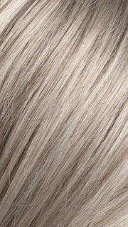 SNOW MIX | Pure Silver White with 10% Medium Brown & Silver White with 5% Light Brown blend