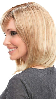 27T613S8  | Medium Natural Red-Gold Blonde and Pale Natural Gold Blonde Blend and Tipped, Shaded with Medium Brown