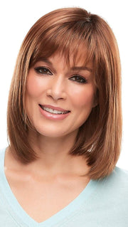 EMILIA by Jon Renau in 30A27S4 | Medium Red and Medium Red-Gold Blend, Shaded with Dark Gold Brown Roots