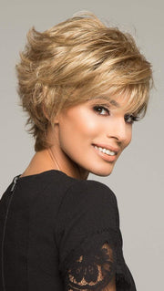 MICKI by ENVY in DARK BLONDE | 2 toned blend of Dark Honey Blonde with Lighter Blonde highlights