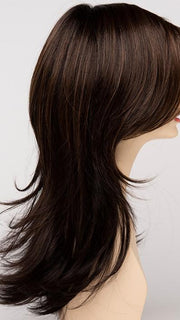AMARETTO-CREAM | Dark Brown roots with overall Medium Brown base with Honey Blonde highlights