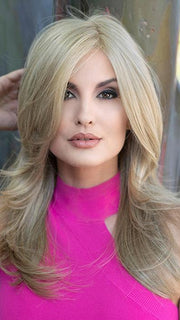 The ear-to-ear lace front and monofilament top make this versatile style look like it's nothing but your own