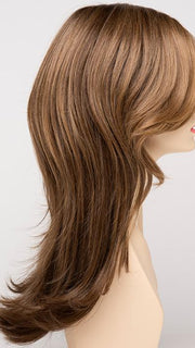 TOASTED SESAME | Medium Brown roots with overall Warm Cinnamon base and Wheat Blonde highlights