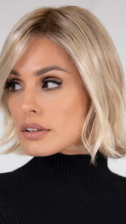 Designed for people with hair loss, this gorgeous petite/average cap can stretch to accommodate an average-sized head.