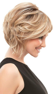 12FS8 | Light Gold Brown, Light Natural Gold Blonde and Pale Natural Gold-Blonde Blend, Shaded with Medium Brown