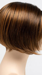 SAFFRON SPICE | A blend of Light Coppers and Warm Auburns with Darker Brown Roots